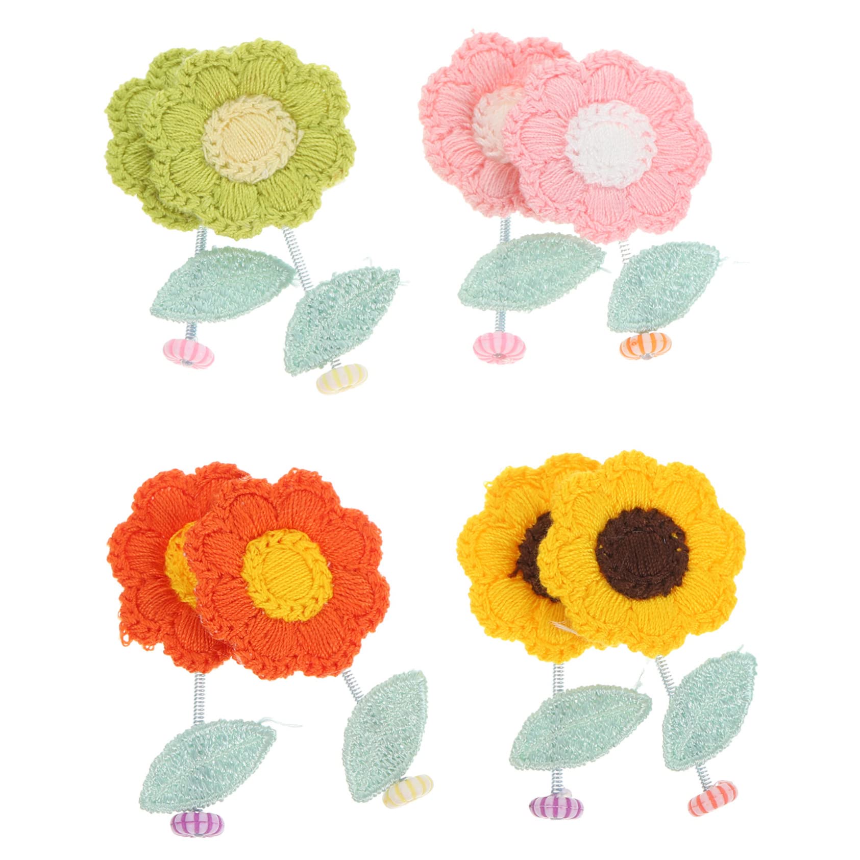 Amazon.co.jp: 8個 小さな春の花 自動ミニチュアの花の装飾 ダッシュ